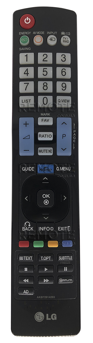 LG AKB72914293 [TV] оригінальний пульт ДК  для телевізора - магазин Remote - Фото 1