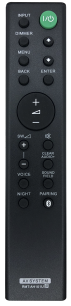 SONY RMT-AH101U SOUNDBAR  [AUX] пульт ДУ для акустических систем саундбар - магазин Remote - Фото 1