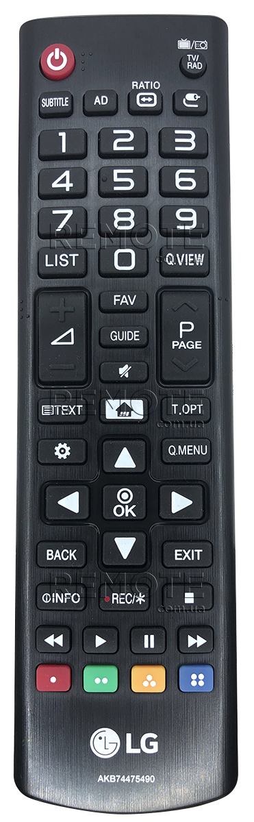 LG AKB7447549 [TV] оригінальний пульт ДК  для телевізора - магазин Remote - Фото 1