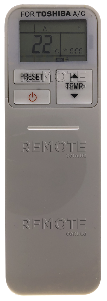 TOSHIBA X-POWER пульт ДК для кондиціонера для кондиціонерів - магазин Remote - Фото 1