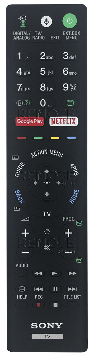 SONY RMF-TX220E [VOICE CONTROL] оригінальний пульт ДК  для телевізора - магазин Remote - Фото 1