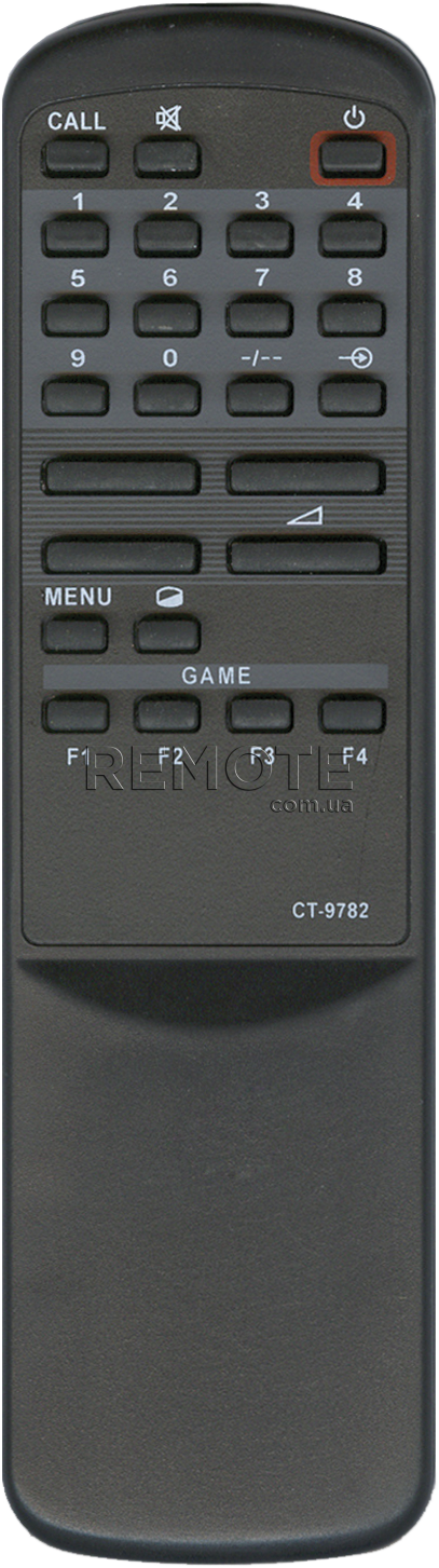 TOSHIBA CT-9782 [TV] пульт ДК  для телевізора - магазин Remote - Фото 1