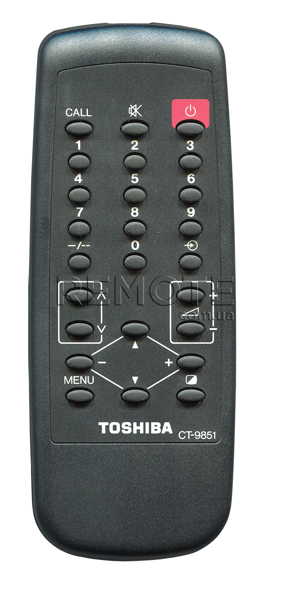TOSHIBA CT-9851 [TV] оригінальний пульт ДК  для телевізора - магазин Remote - Фото 1