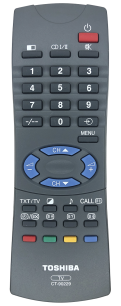 TOSHIBA CT-90229 [TV] оригинальный пульт ДУ  для телевизора - магазин Remote - Фото 1