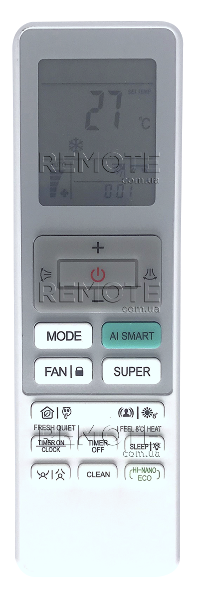 HISENSE RCH-RTY2-0 / HISENSE RCH-RTY2-O [Conditioner] пульт ДУ для кондиционеров - магазин Remote - Фото 1