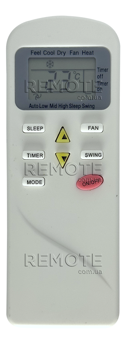 DeLonghi VER.2 [Conditioner] оригінальний пульт ДК для кондиціонерів - магазин Remote - Фото 1